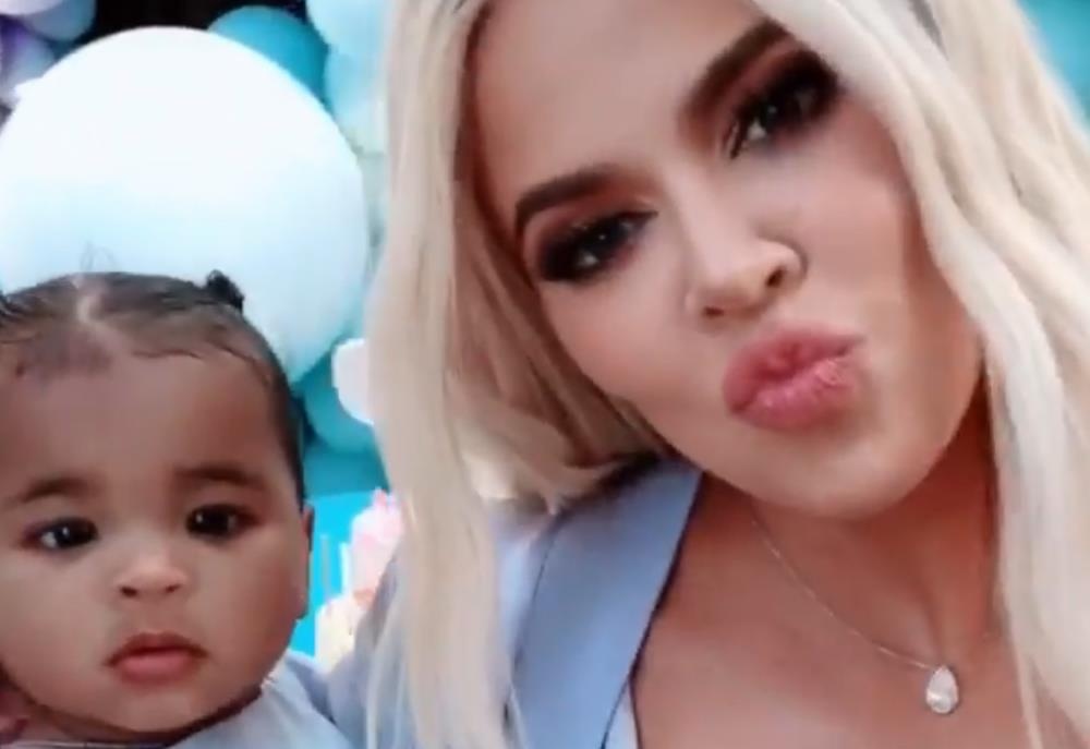 Khloe Kardashian gap ban trai boi bac o sinh nhat xa xi cua con gai hinh anh