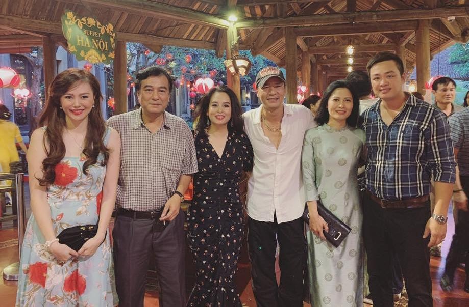 Dan nghe si mien Bac du dam cuoi lan 3 cua NSND Trung Hieu anh 3