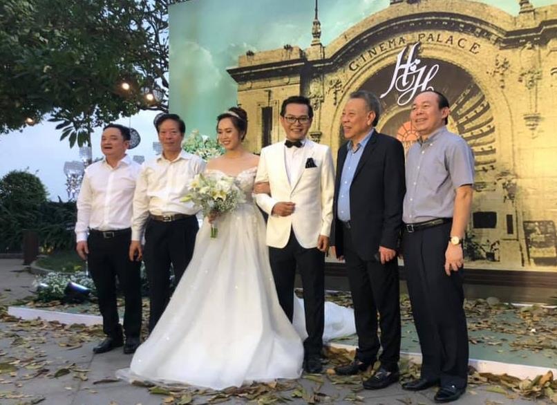 Dan nghe si mien Bac du dam cuoi lan 3 cua NSND Trung Hieu anh 1