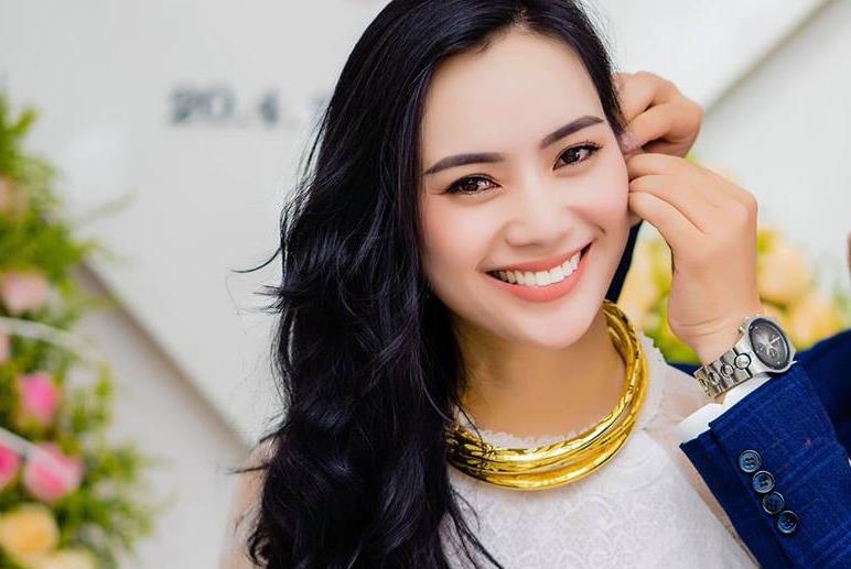 Truong Kieu Diem X-Factor dep rang ngoi trong le dinh hon o que nha hinh anh