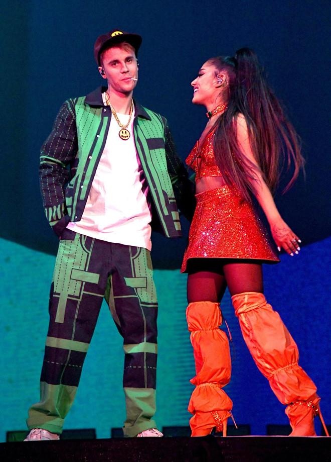 Ariana Grande giải thích Justin Bieber hát nhép ảnh 1 Ariana Grande giai thich Justin Bieber hat nhep anh 1