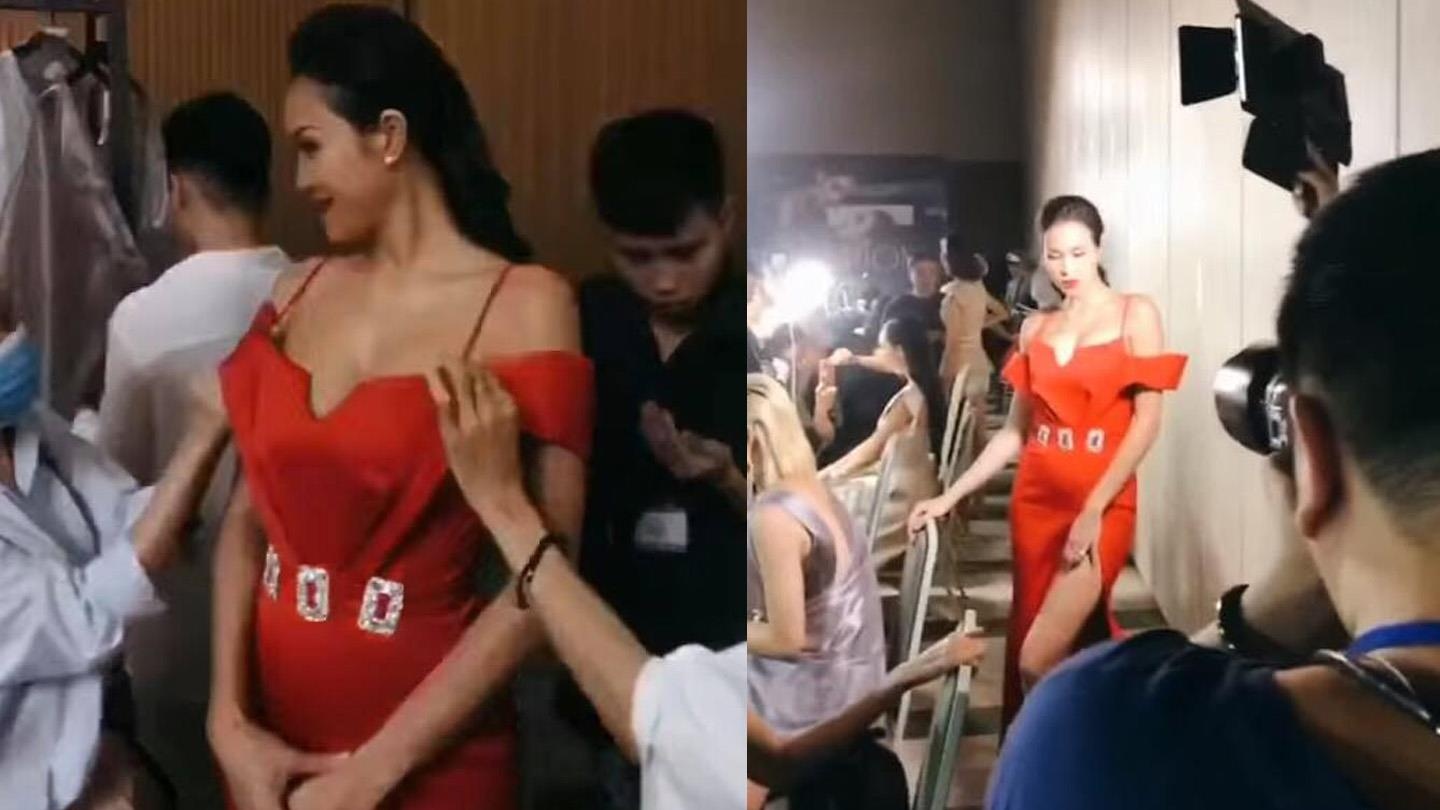 Phương mai lộ bụng lớn ảnh 1 Phuong mai lo bung lon anh 1