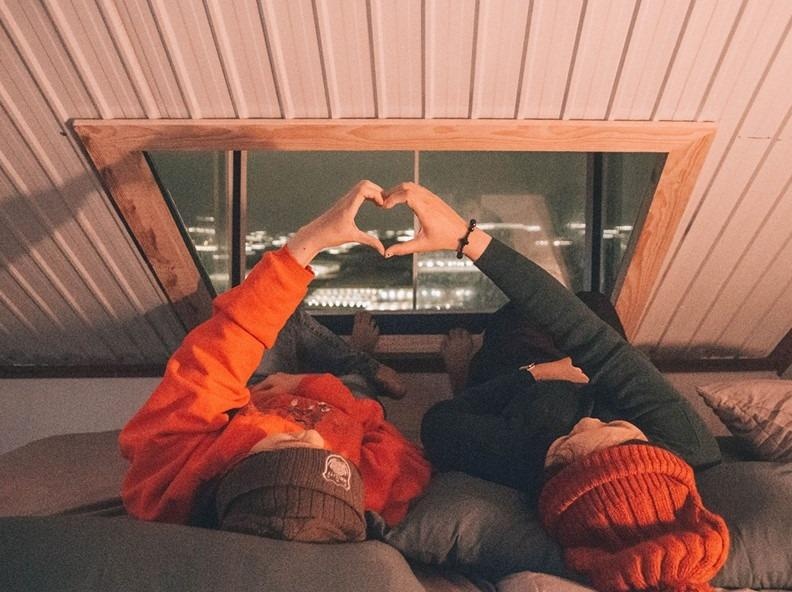 4 homestay ap mai dep nhu phim Han o Da Lat hinh anh