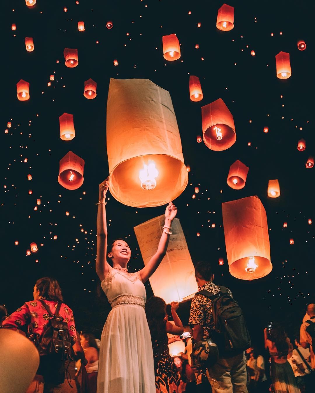 Le hoi tha den Chiang Mai anh 1