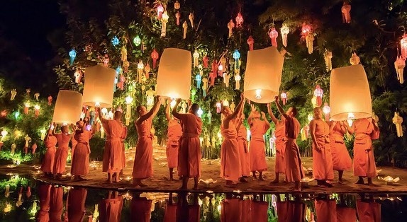 Le hoi tha den Chiang Mai anh 20