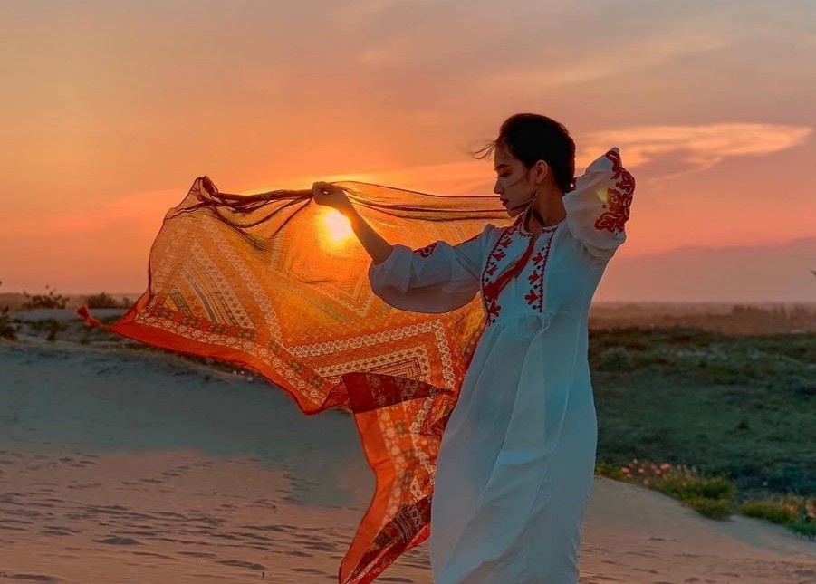 Me man voi ve dep cua 4 doi cat mien Trung hinh anh