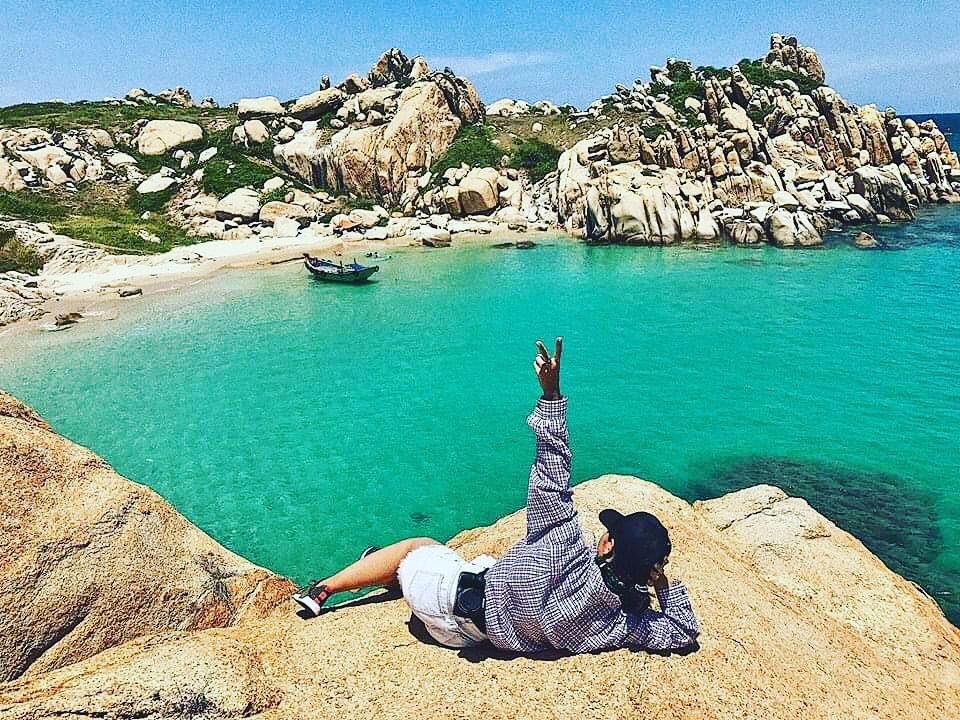 Tron dich tai hon dao hoang so, tuyet dep o Binh Thuan hinh anh