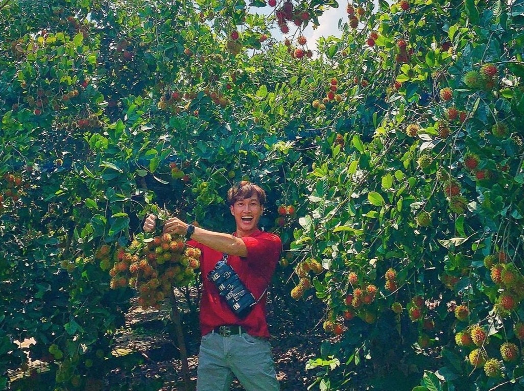 Ghe tham 5 miet vuon trai cay noi tieng o mien Tay hinh anh