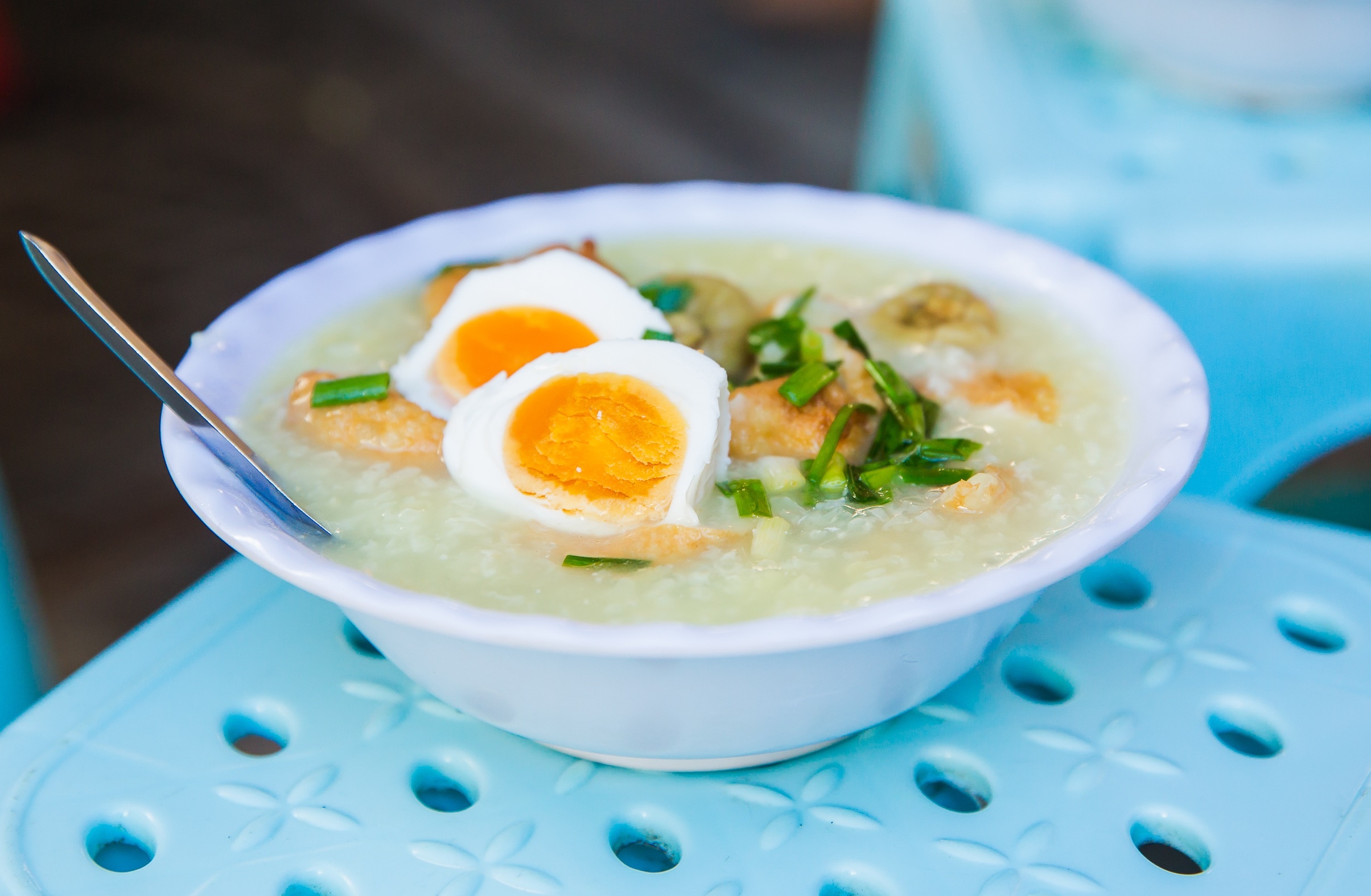 Chao ca dau - mon an thanh mat ngay he cua nguoi Ha thanh hinh anh