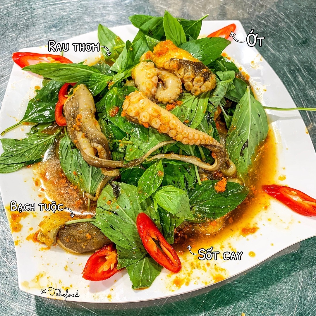 những món ăn với bạch tuộc ở Sài Gòn ảnh 1 nhung mon an voi bach tuoc o Sai Gon anh 1