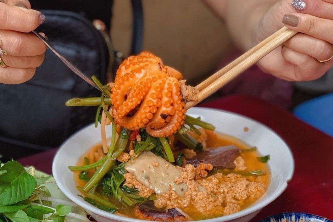 Loat mon ngon tu bach tuoc duoc cac tin do am thuc Sai thanh yeu thich hinh anh