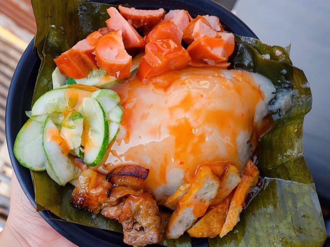 Nhung mon an vat am bung xe chieu o Ha Noi hinh anh