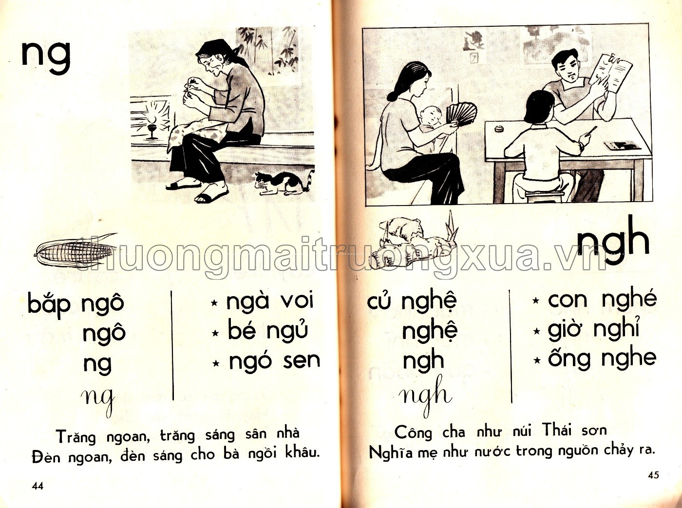 sách Học vần lớp 1 năm 1977 ảnh 3 sach Hoc van lop 1 nam 1977 anh 3