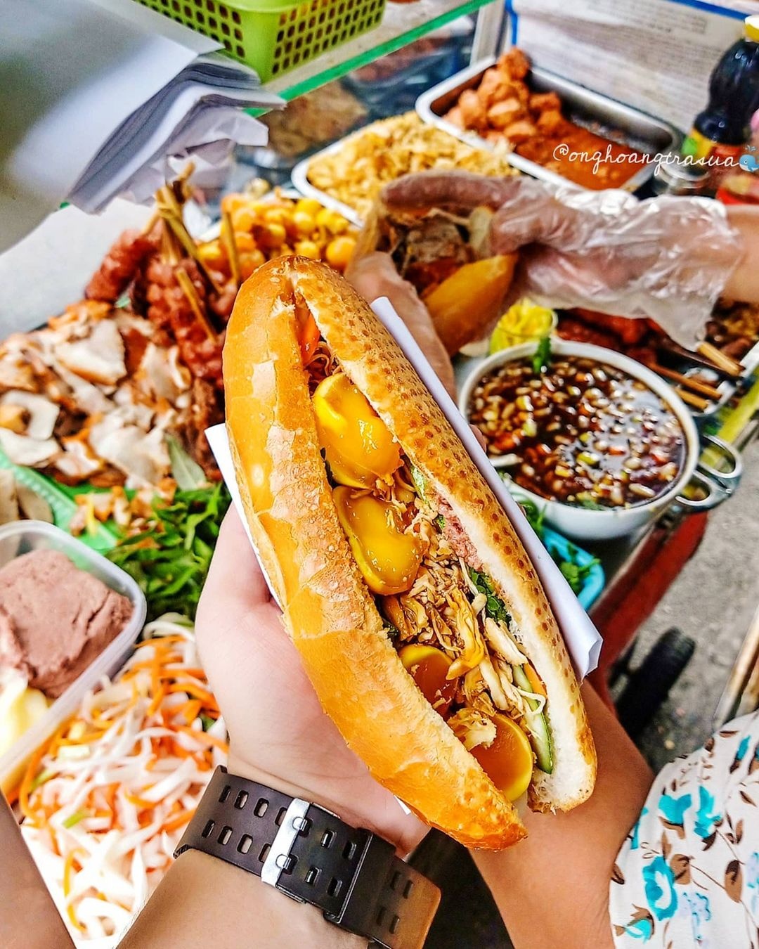 xe bánh mì ảnh 4 xe banh mi anh 4