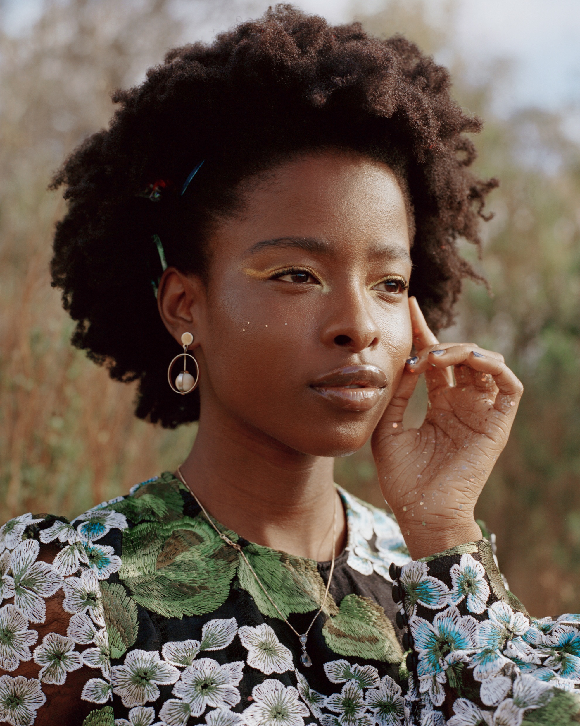 nu sinh doc tho trong le nham chuc tong thong anh 5