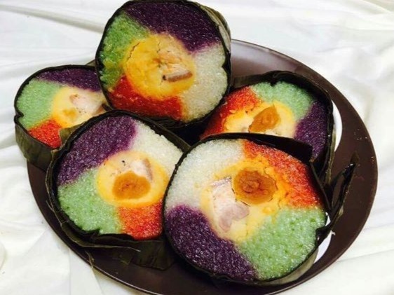 Nhung kieu banh chung doc dao ngay Tet hinh anh