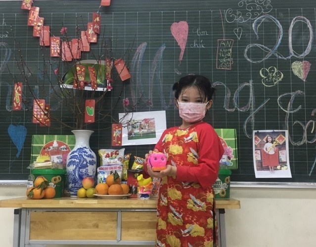 Giao thua o khu cach ly dac biet truong Xuan Phuong hinh anh