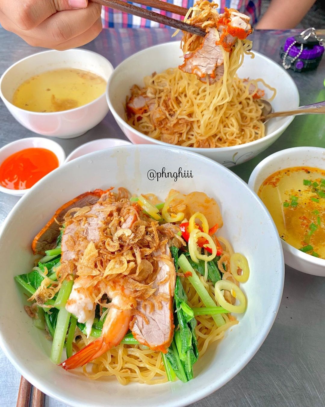 mì khô xá xíu ảnh 1 mi kho xa xiu anh 1