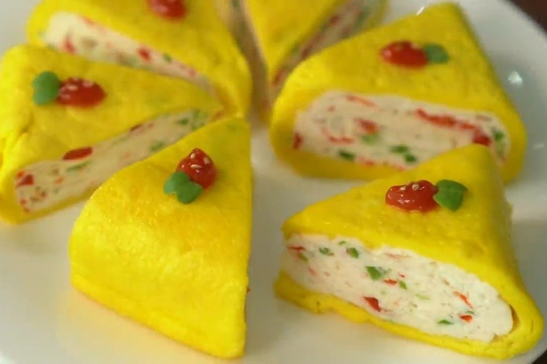 Meo lam trung cuon dep mat hinh anh