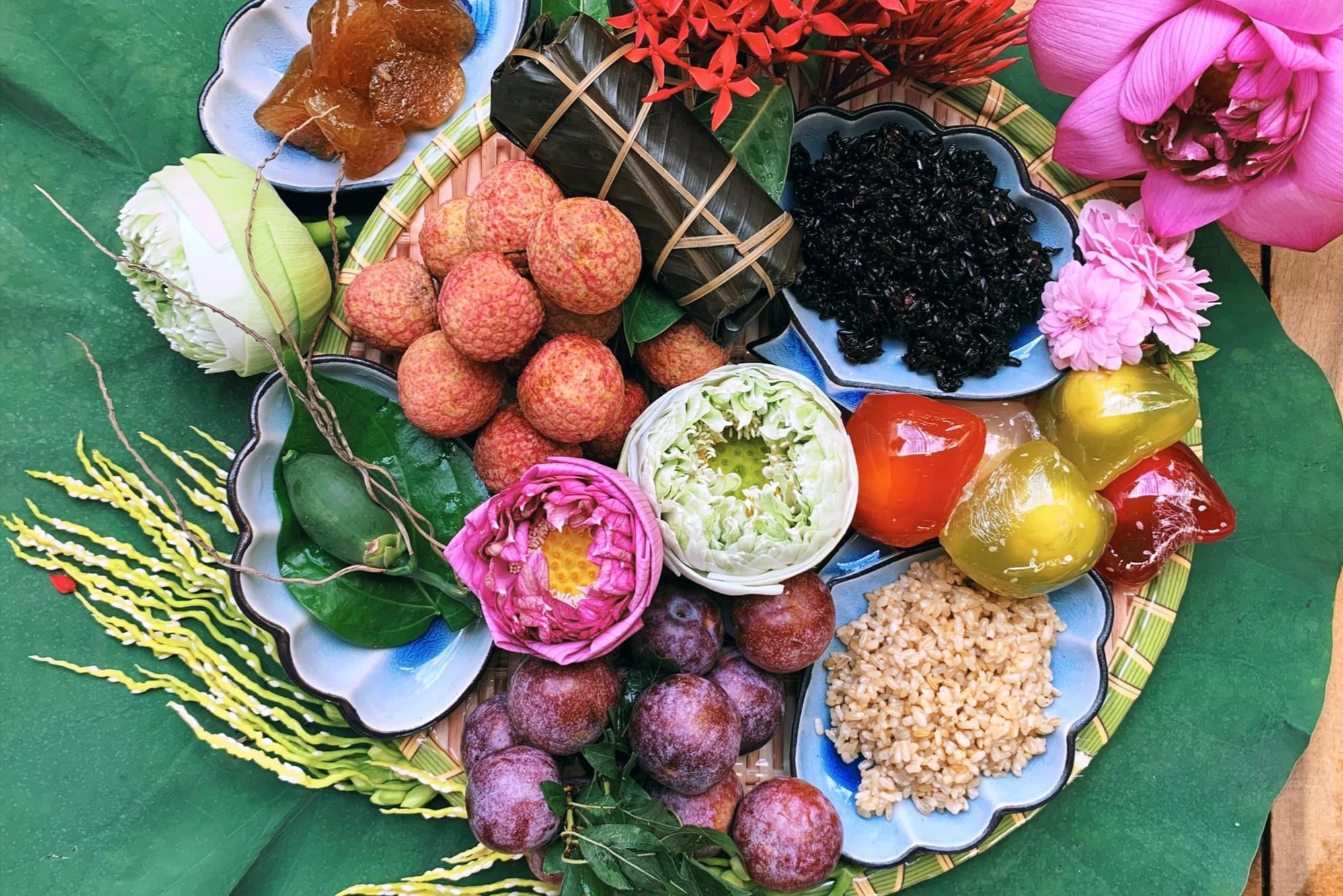 Mam cung Tet Doan Ngo cua dan mang Viet hinh anh