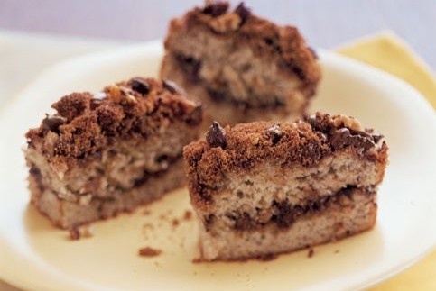 Lam banh chuoi ca phe nuong bang chao hinh anh