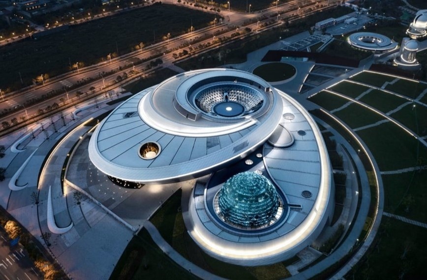 Bao tang thien van hoc lon nhat the gioi o Trung Quoc hinh anh