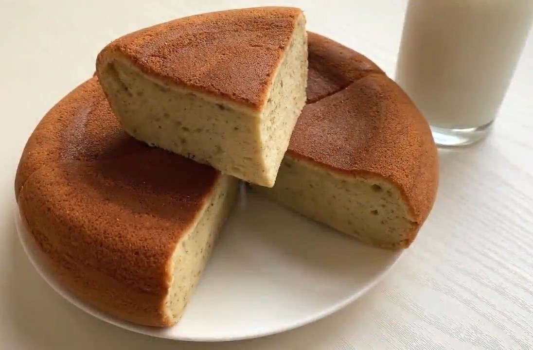 Lam banh chuoi khong can lo nuong hinh anh