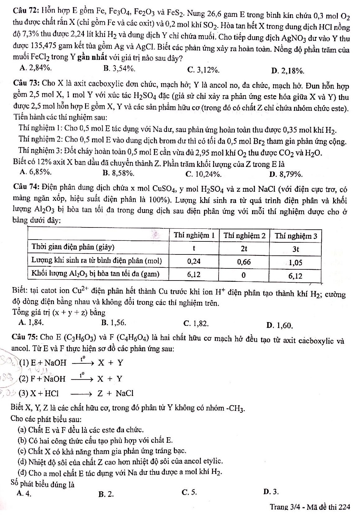 dap an mon Hoa thi tot nghiep THPT anh 5