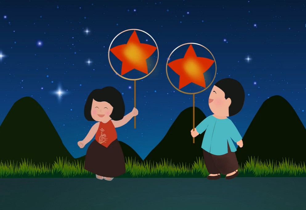 Co giao hat song ngu ca khuc 'Chiec den ong sao' hinh anh