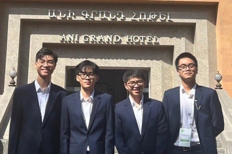 Viet Nam gianh 4 huy chuong tai Olympic Sinh hoc quoc te nam 2022 hinh anh