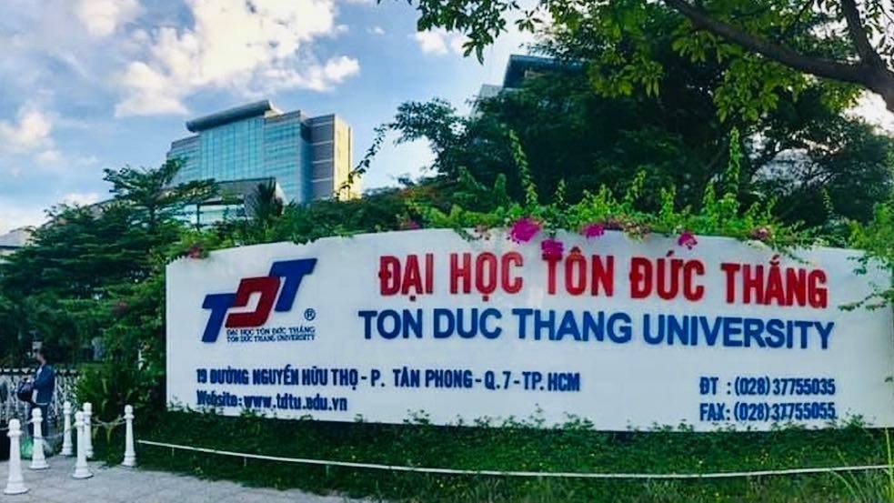DH Ton Duc Thang co bieu hien 'non nong' trong cong bo quoc te hinh anh