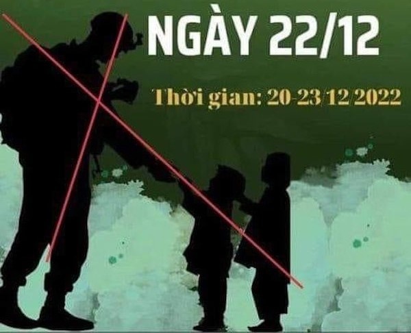 Banner tim hieu ngay 22/12 cua DH Ton Duc Thang in hinh linh My hinh anh