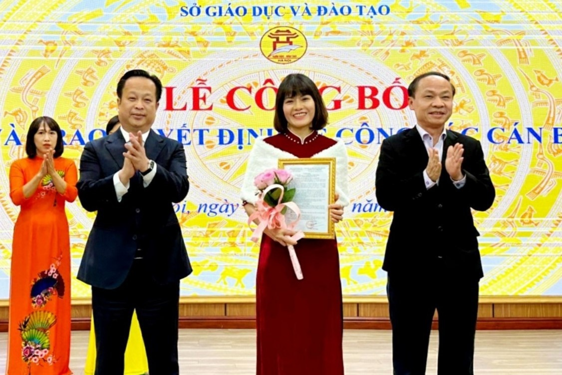 Truong THPT Chu Van An Ha Noi co hieu truong moi hinh anh