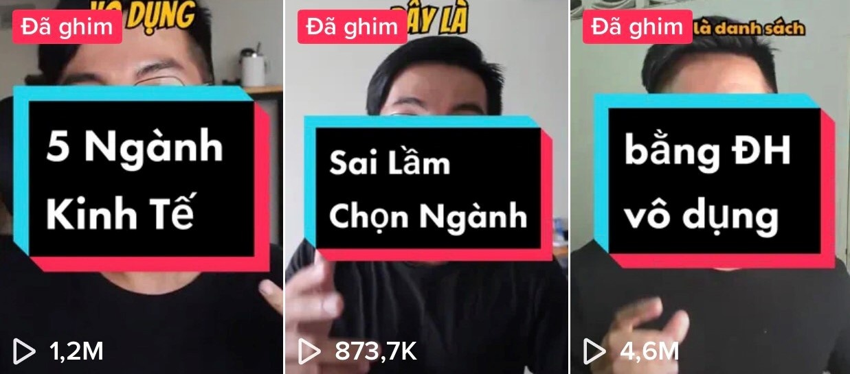 TikToker tu van chon nganh anh 1