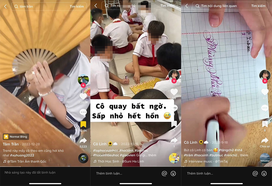 giao vien quay TikTok anh 2