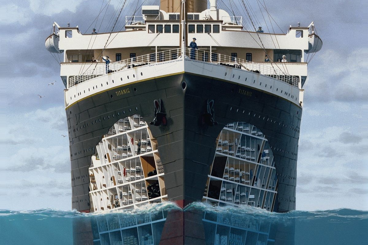 Ben trong tau Titanic co gi? hinh anh