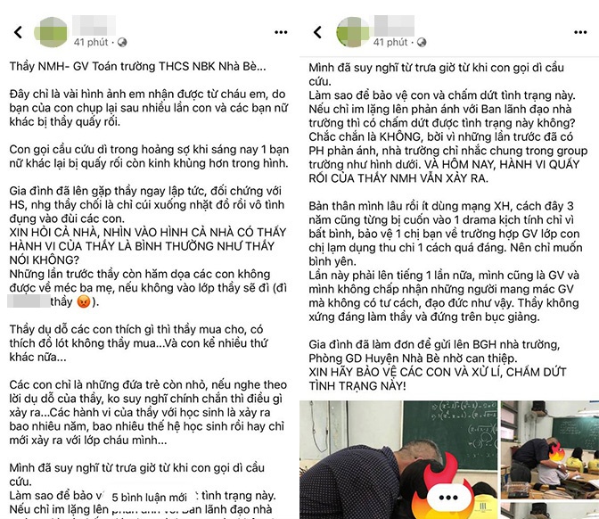 giao vien quay roi anh 1