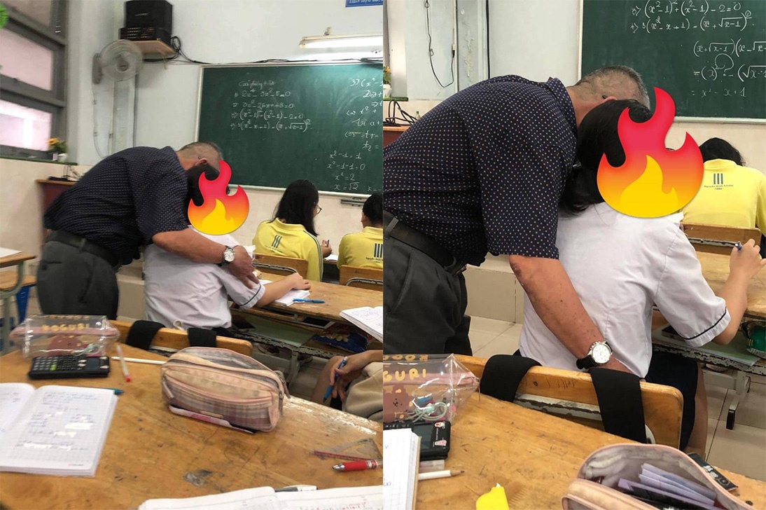 Phu huynh to thay giao o TP.HCM sam so, quay roi nu sinh lop 8 hinh anh