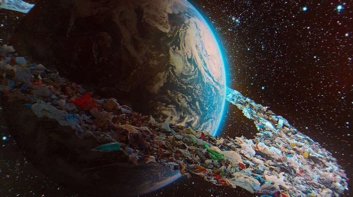 Dieu gi xay ra khi chung ta dua toan bo rac vao khong gian? hinh anh