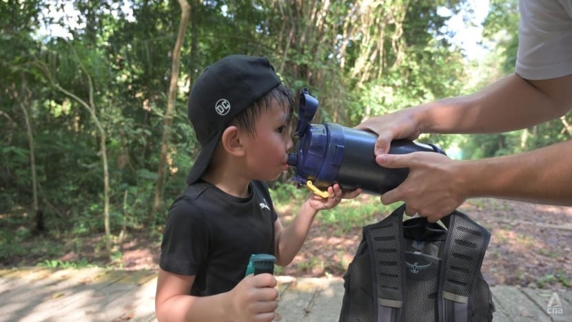 Be 5 tuoi vao 'lo luyen' de lap ky luc chinh phuc Everest Base Camp hinh anh