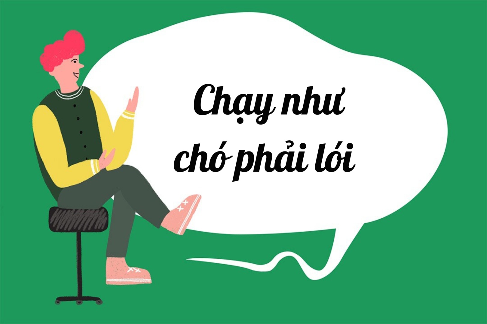 Chay nhu cho phai loi anh 1