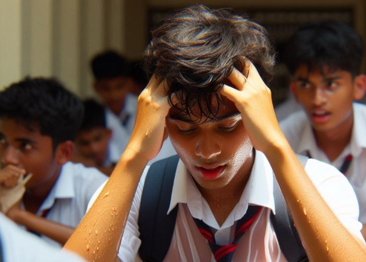 Truong hoc chau A, chau Phi be tac vi nang nong ky luc hinh anh