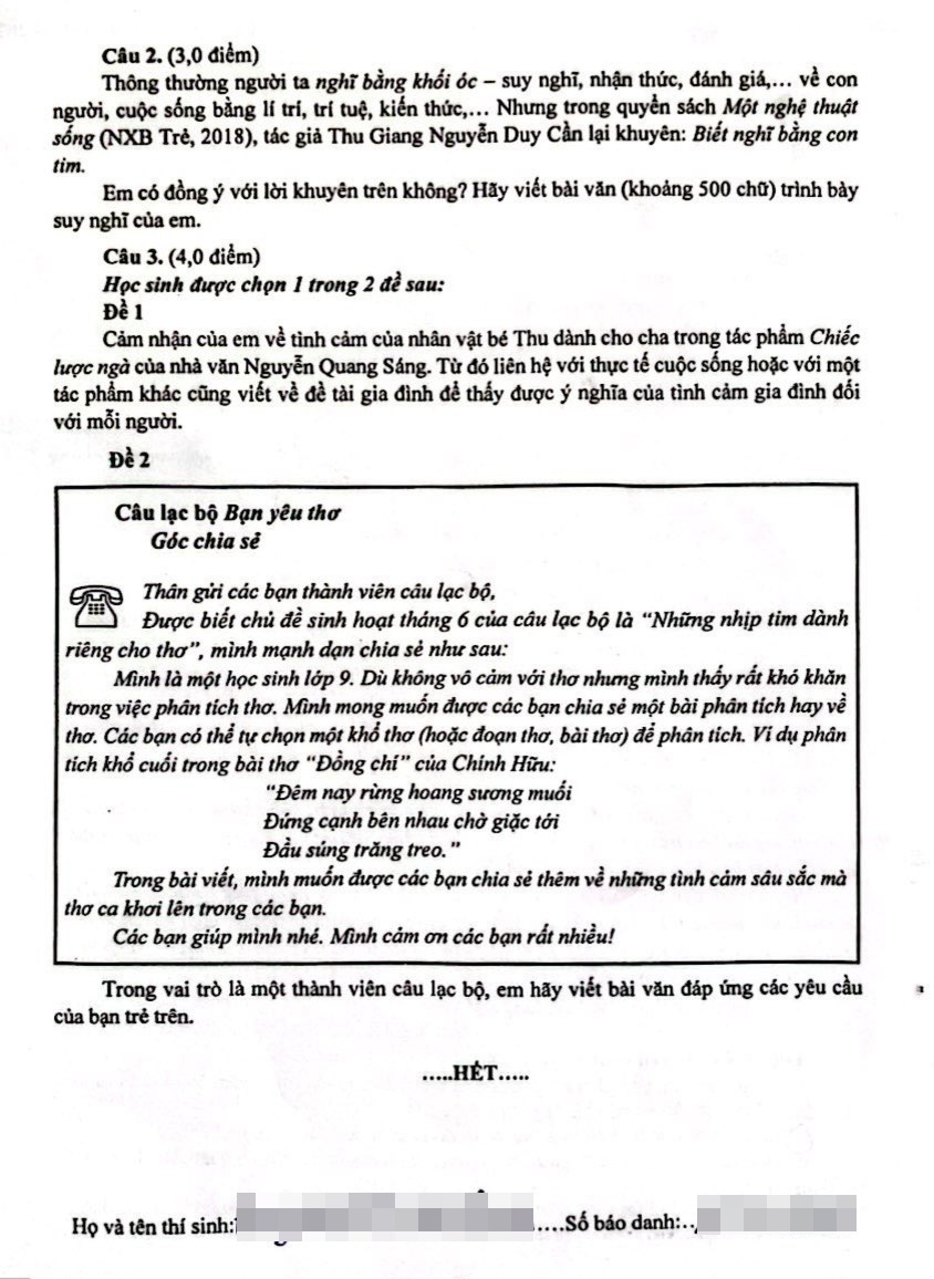 de thi van lop 10 anh 2