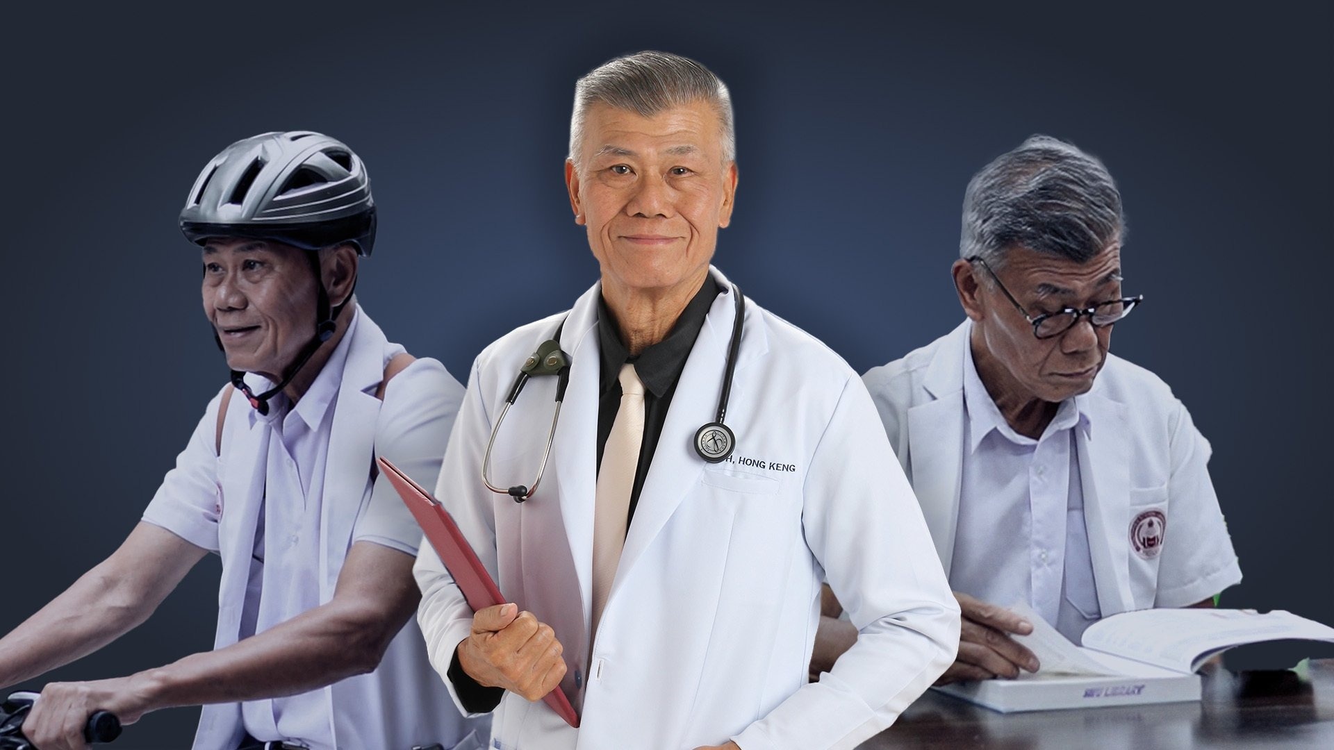 Cuu giam doc nguoi Malaysia hoc truong y, tro thanh bac si o tuoi 70 hinh anh