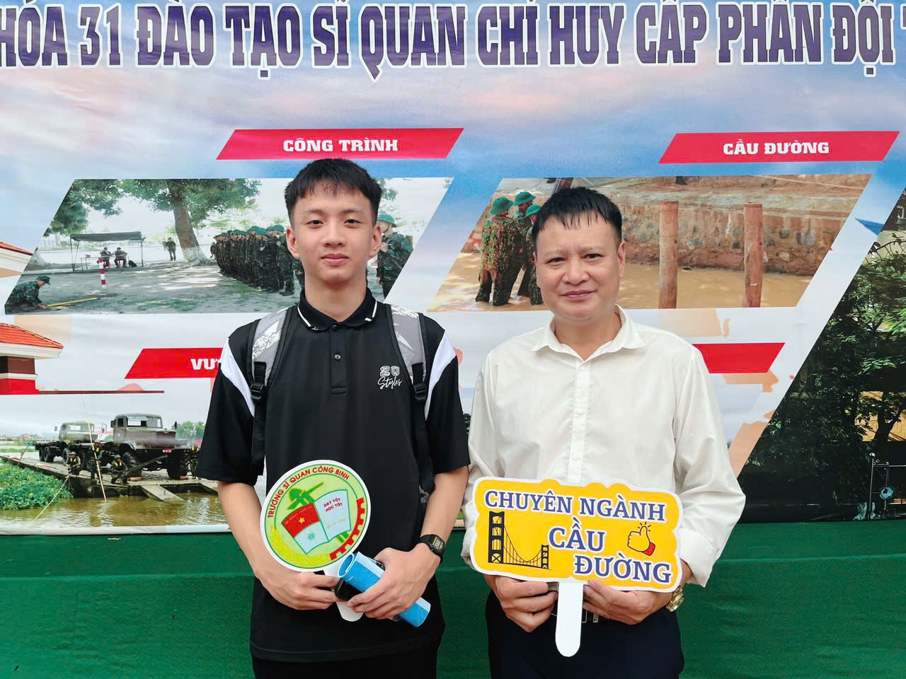 Toi bay hon 1.000 km de nhap hoc truong Si quan Cong binh hinh anh