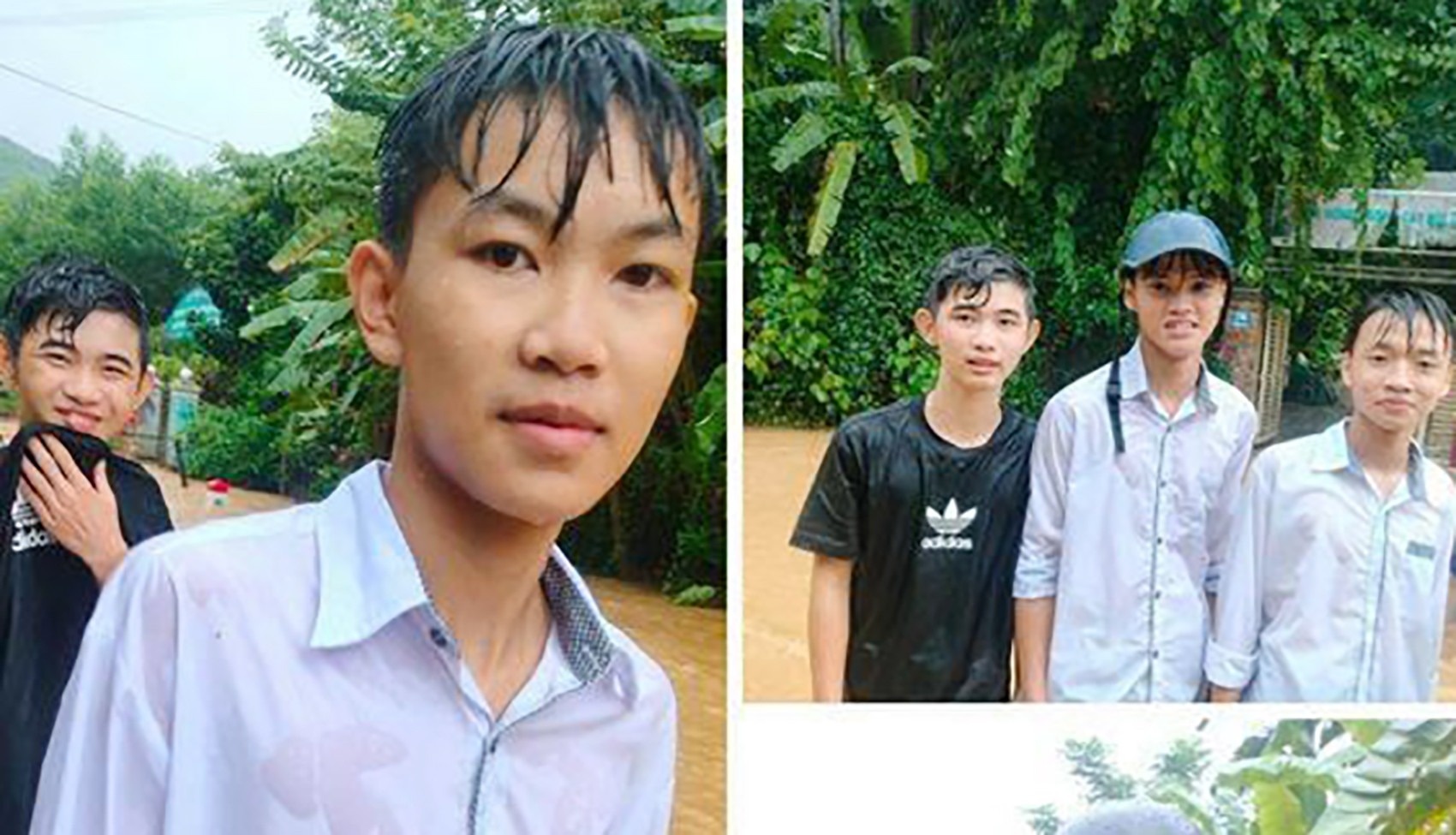 Nguoi di xe may roi xuong cong, nhom nam sinh lieu minh ung cuu hinh anh