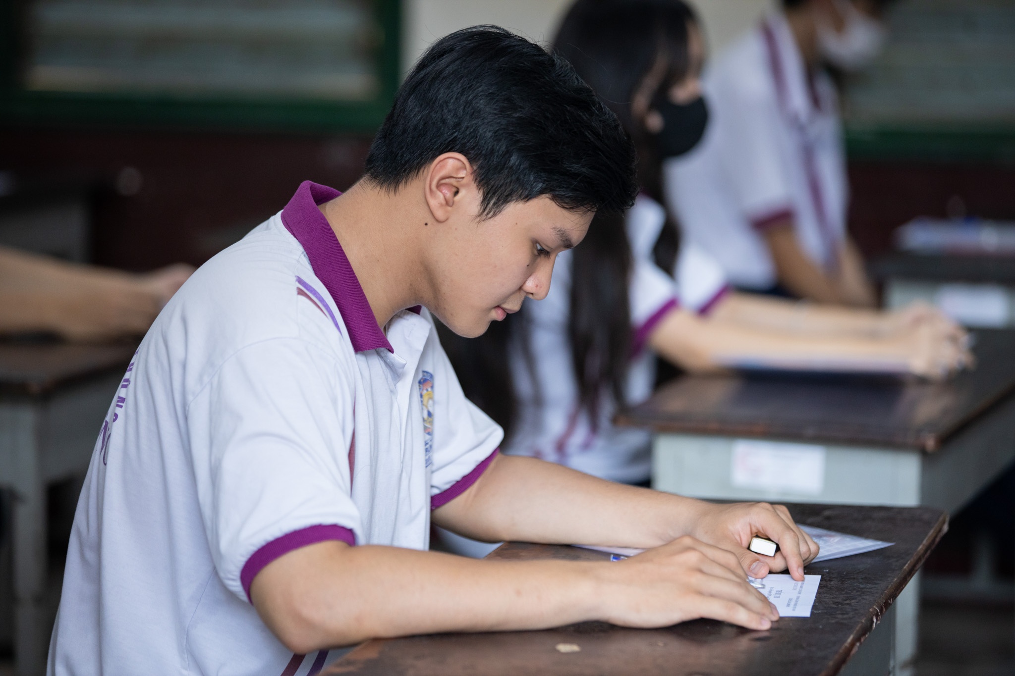 Bo GD&DT lay y kien boc tham mon thi thu ba vao lop 10 hinh anh