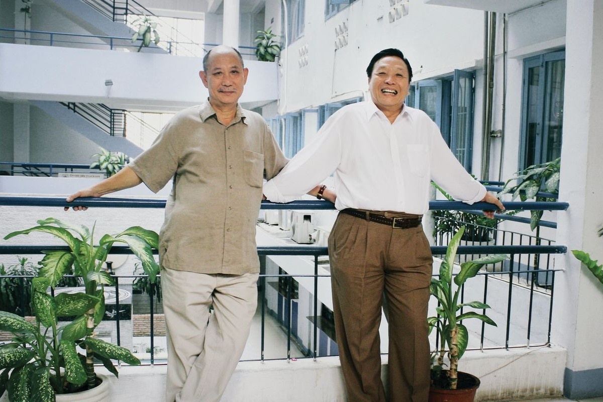 Chu tich Hoi dong Sang lap Dai hoc Van Lang qua doi hinh anh