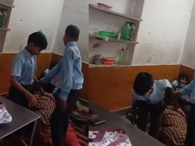 Giao vien An Do gay phan no vi bat hoc sinh xoa bop chan hinh anh