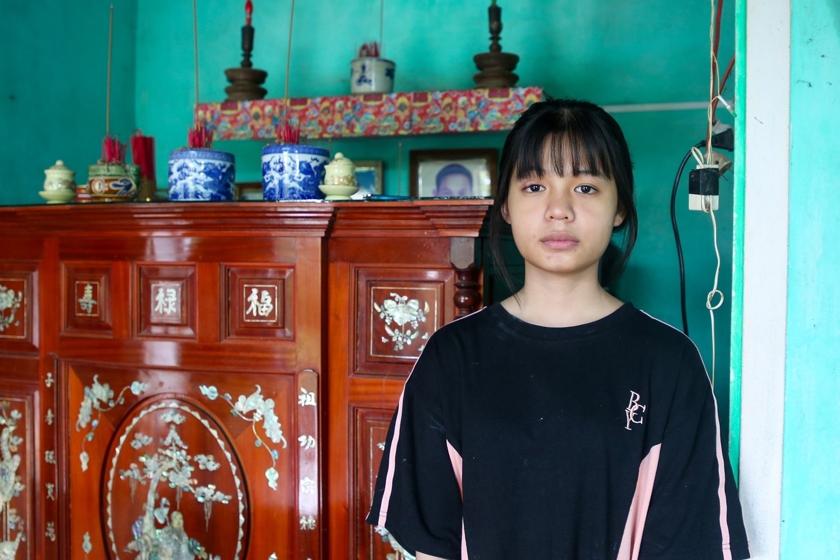 Nu sinh mo coi lam thue o quan tra sua, thi do truong su pham hinh anh